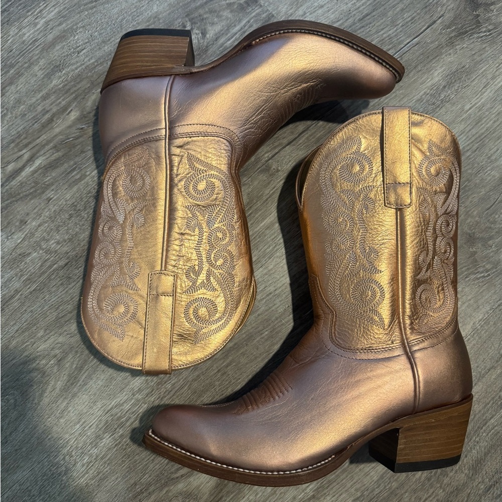 Macie Bean gold Boot